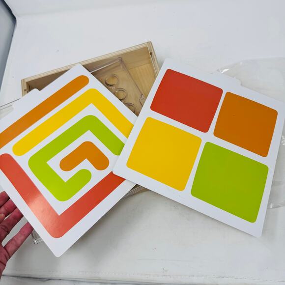 Lovevery Wooden Toddler Peg Pattern Game - Montessori Learning - Picture 7 of 9